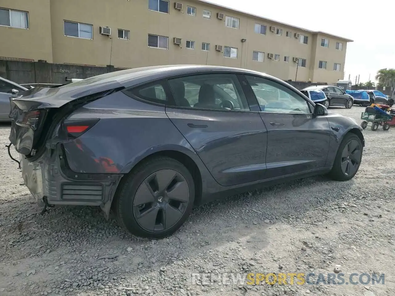 3 Photograph of a damaged car 5YJ3E1EA3PF690103 TESLA MODEL 3 2023
