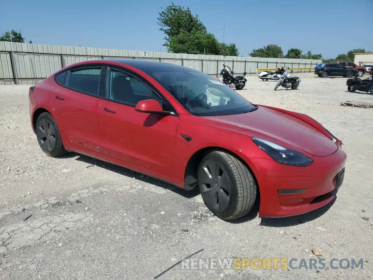 4 Photograph of a damaged car 5YJ3E1EA3PF698265 TESLA MODEL 3 2023