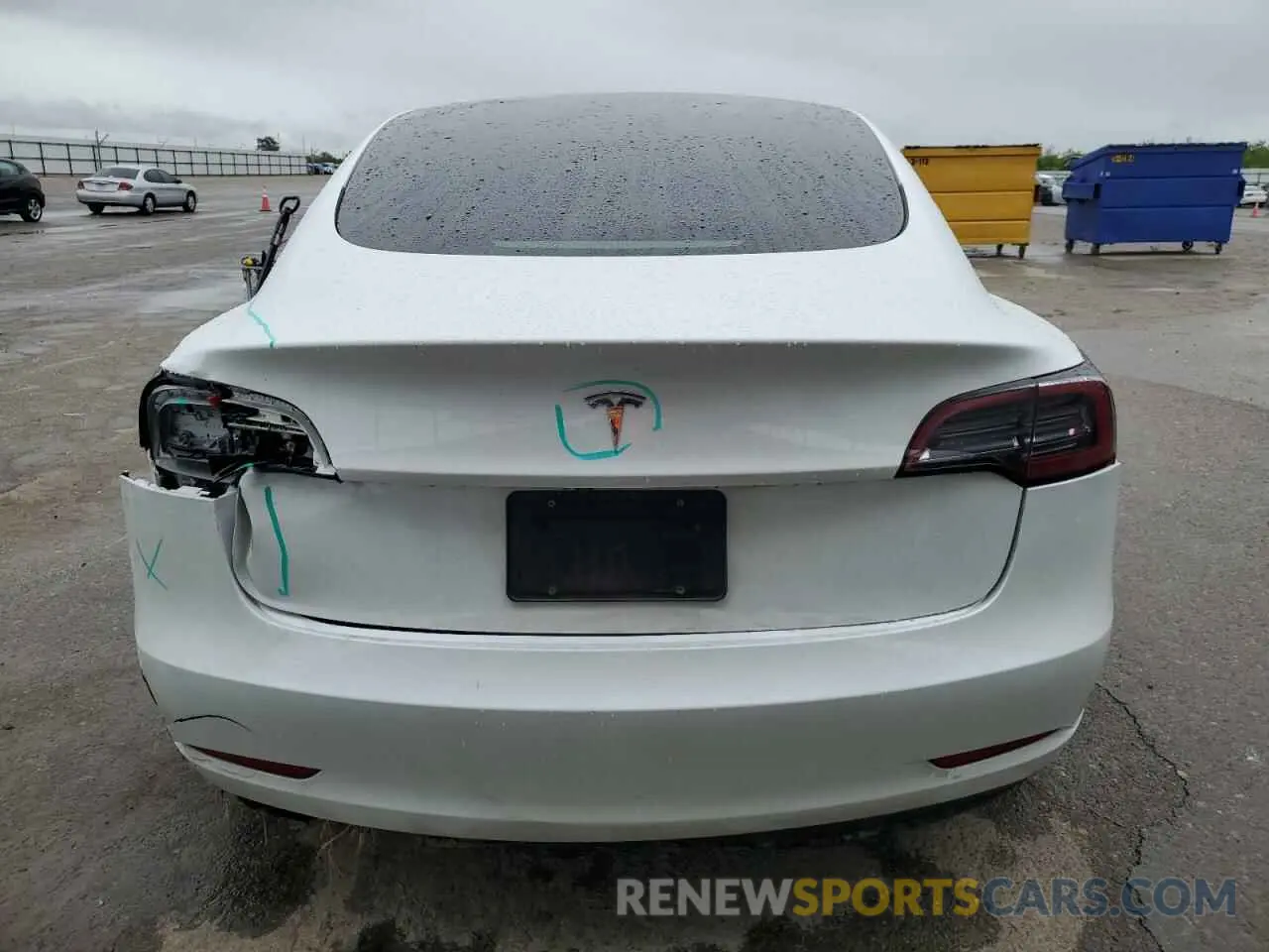 6 Photograph of a damaged car 5YJ3E1EA3PF709958 TESLA MODEL 3 2023