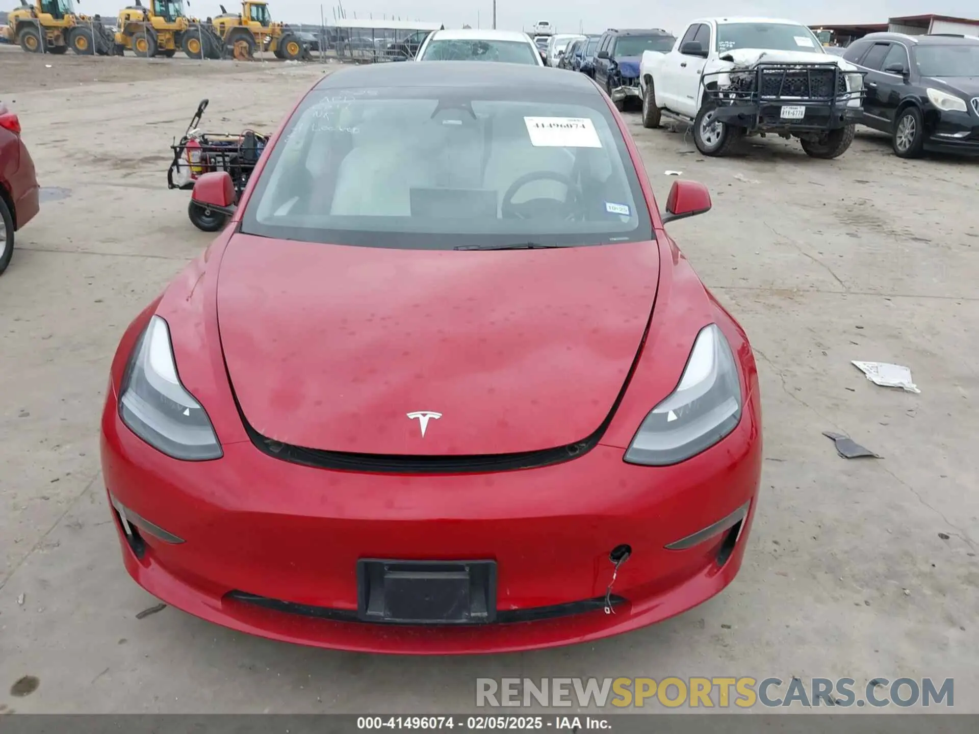 11 Photograph of a damaged car 5YJ3E1EA4PF384642 TESLA MODEL 3 2023