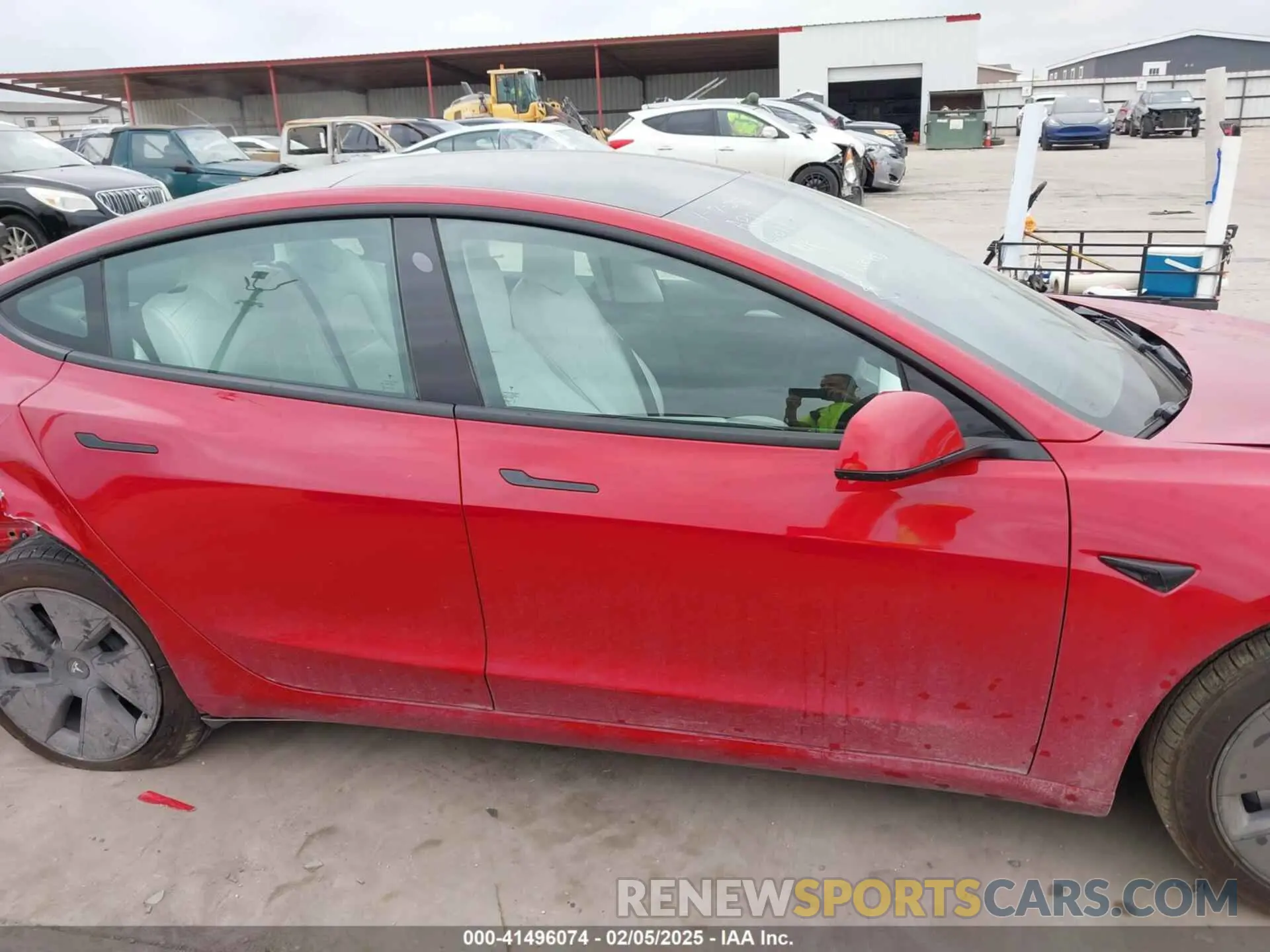 12 Photograph of a damaged car 5YJ3E1EA4PF384642 TESLA MODEL 3 2023