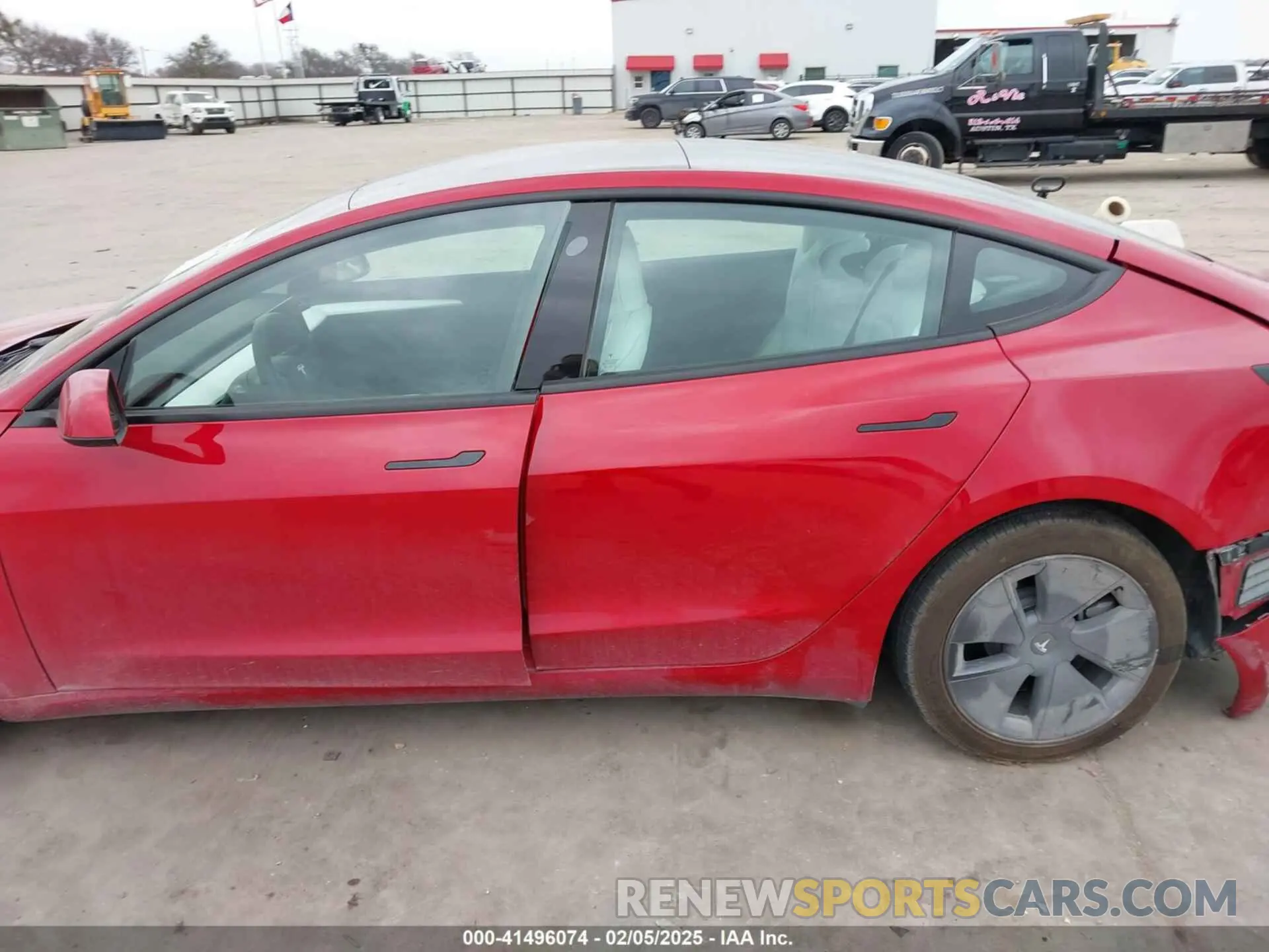 13 Photograph of a damaged car 5YJ3E1EA4PF384642 TESLA MODEL 3 2023