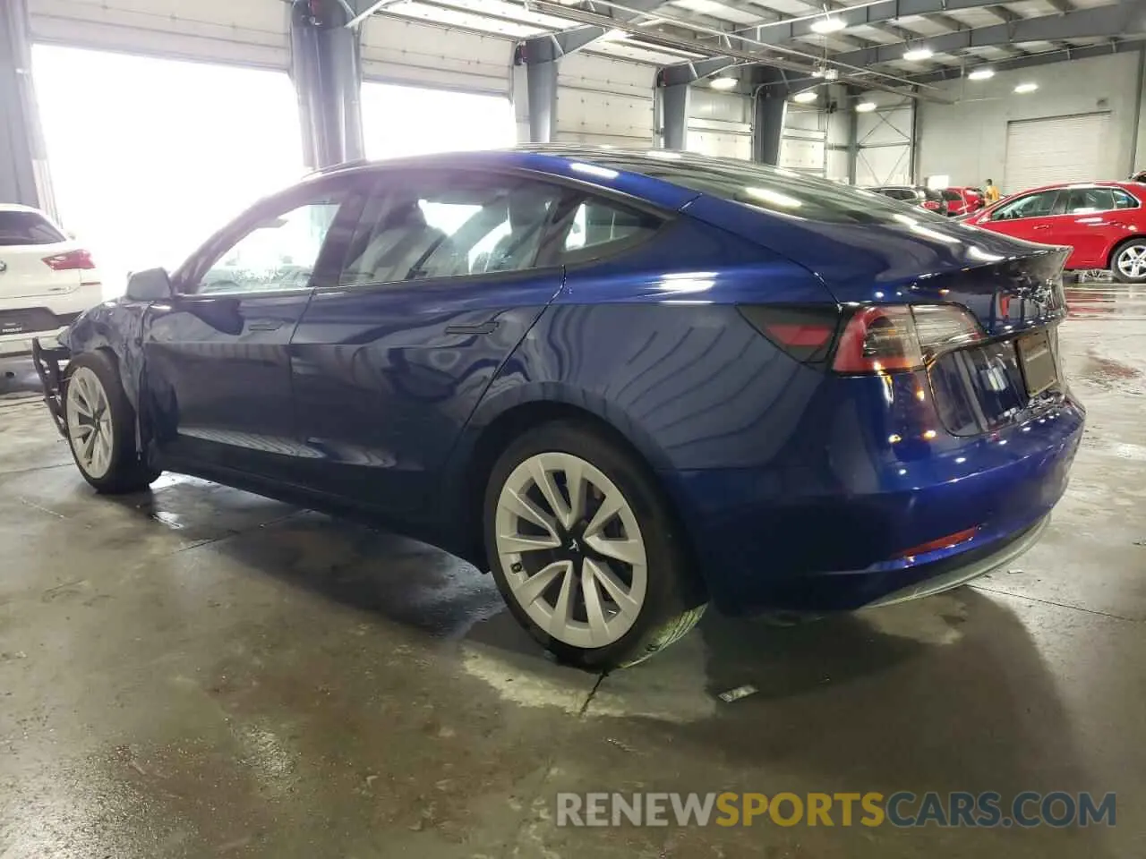 2 Photograph of a damaged car 5YJ3E1EA4PF393857 TESLA MODEL 3 2023