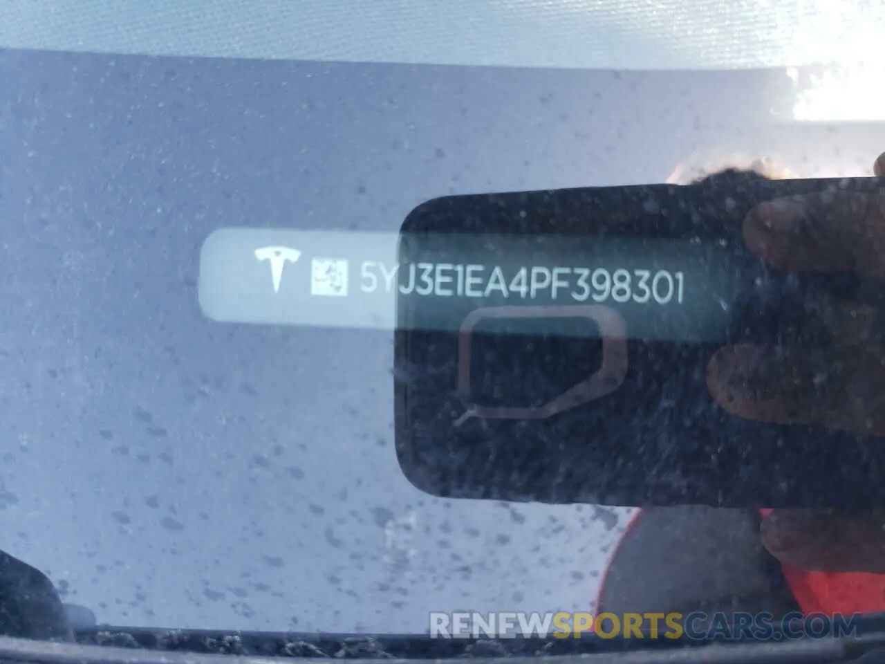 13 Фотография поврежденного автомобиля 5YJ3E1EA4PF398301 TESLA MODEL 3 2023
