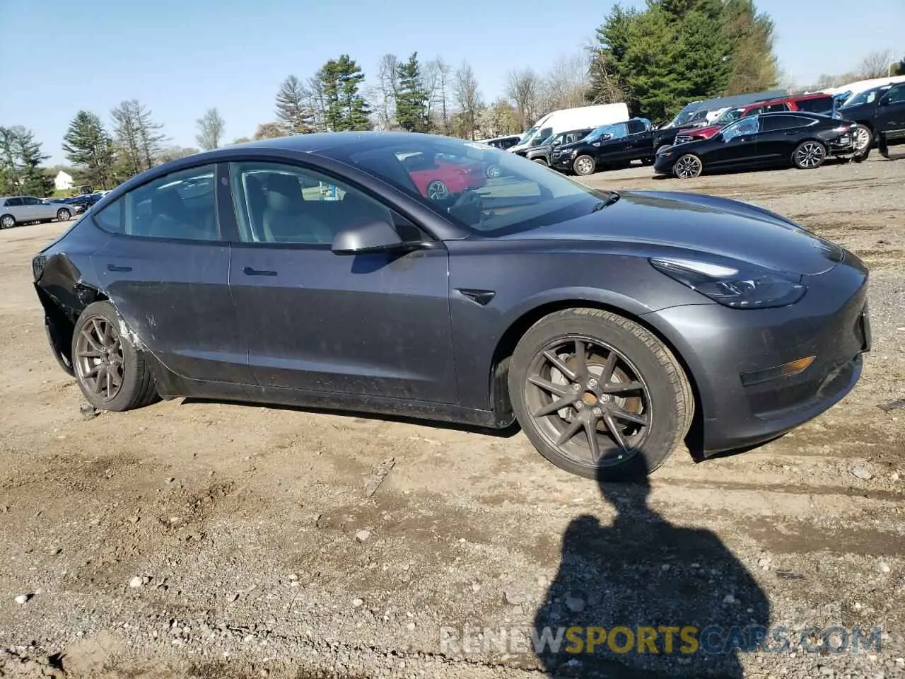 4 Photograph of a damaged car 5YJ3E1EA4PF400497 TESLA MODEL 3 2023