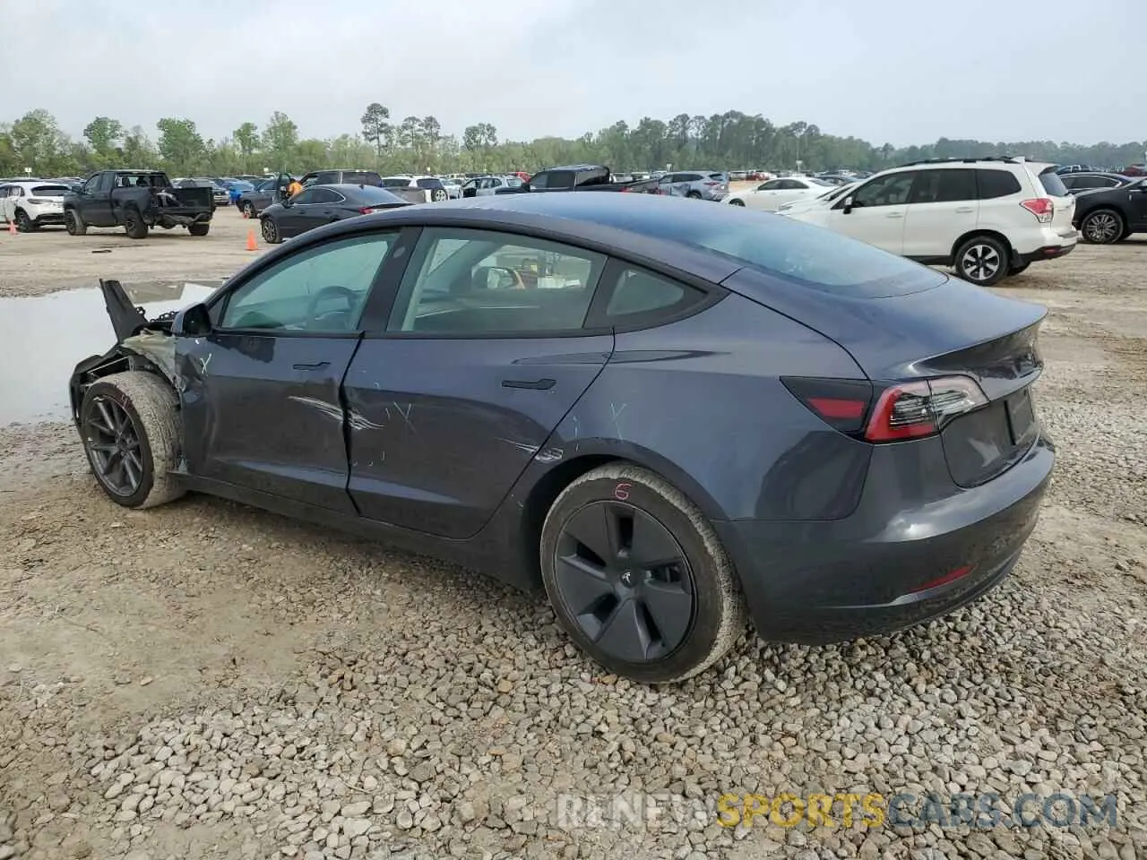 2 Фотография поврежденного автомобиля 5YJ3E1EA4PF402430 TESLA MODEL 3 2023
