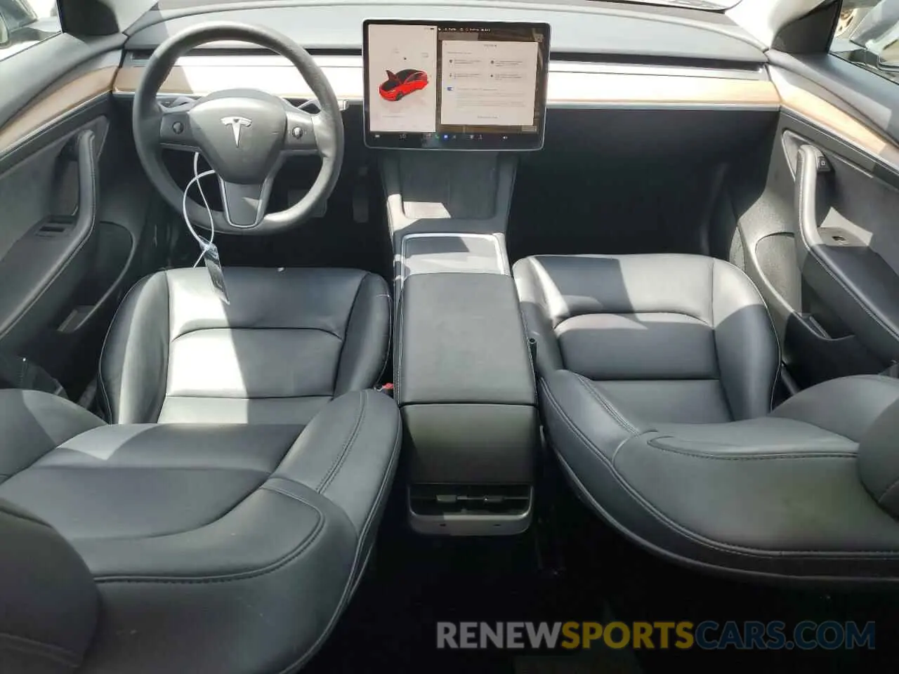 8 Photograph of a damaged car 5YJ3E1EA4PF407112 TESLA MODEL 3 2023