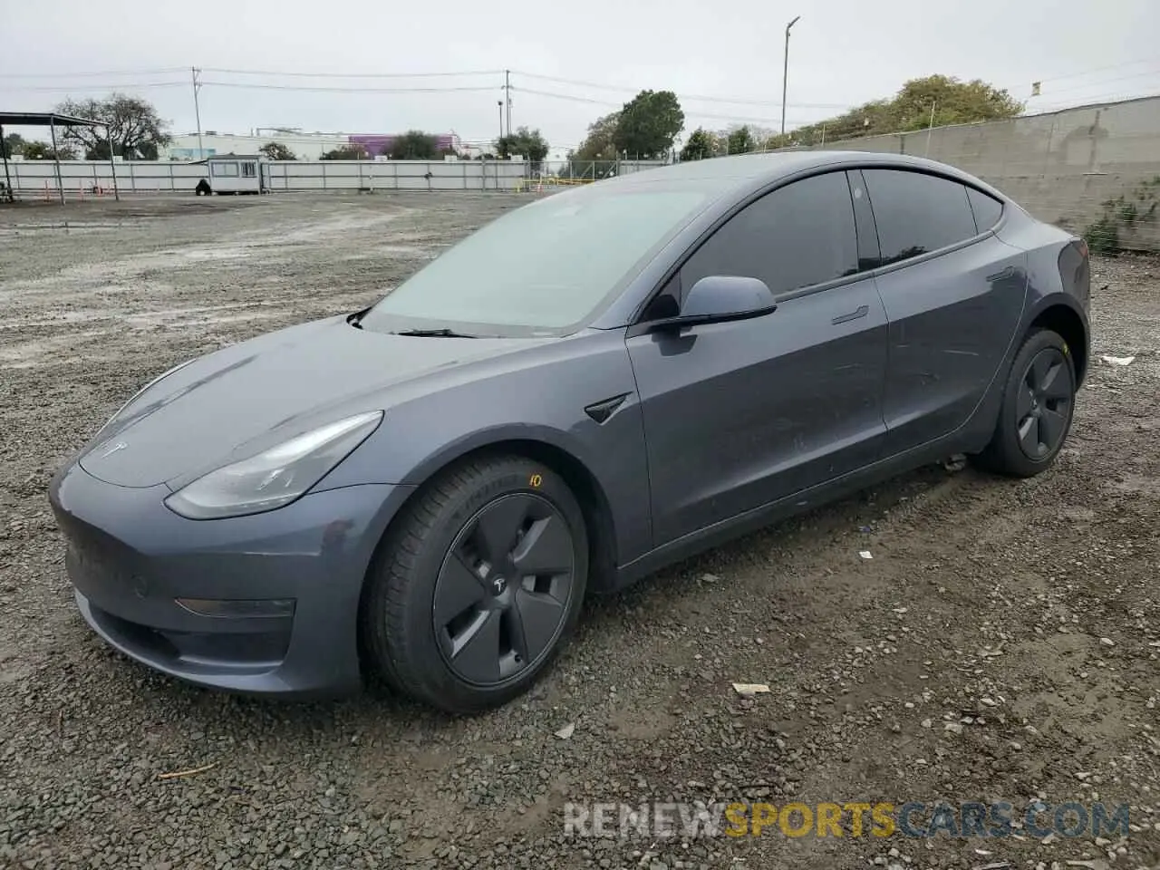1 Photograph of a damaged car 5YJ3E1EA4PF409734 TESLA MODEL 3 2023