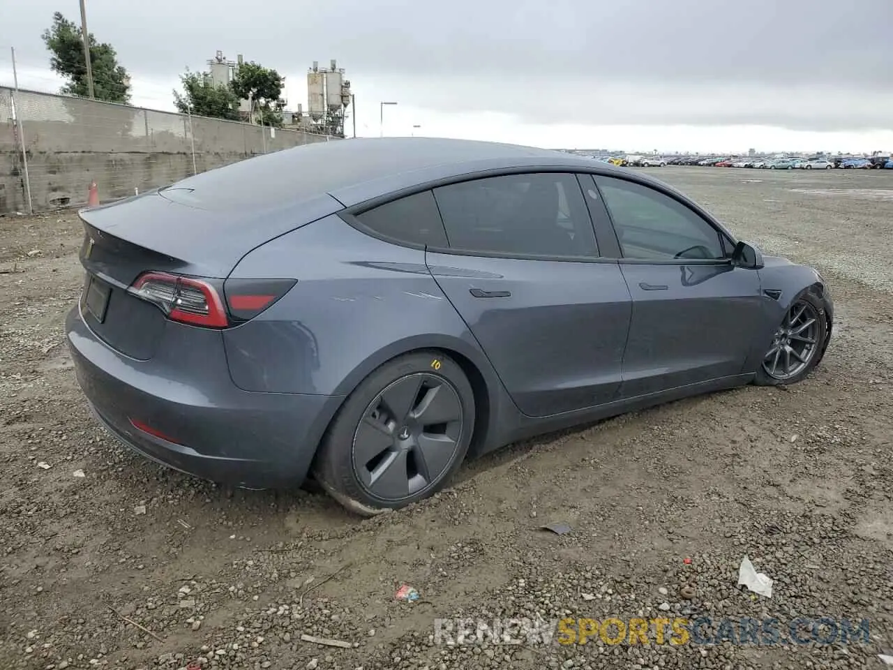 3 Photograph of a damaged car 5YJ3E1EA4PF409734 TESLA MODEL 3 2023
