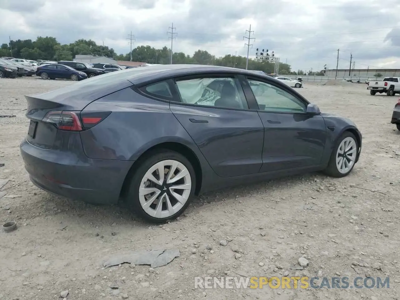 3 Фотография поврежденного автомобиля 5YJ3E1EA4PF435878 TESLA MODEL 3 2023