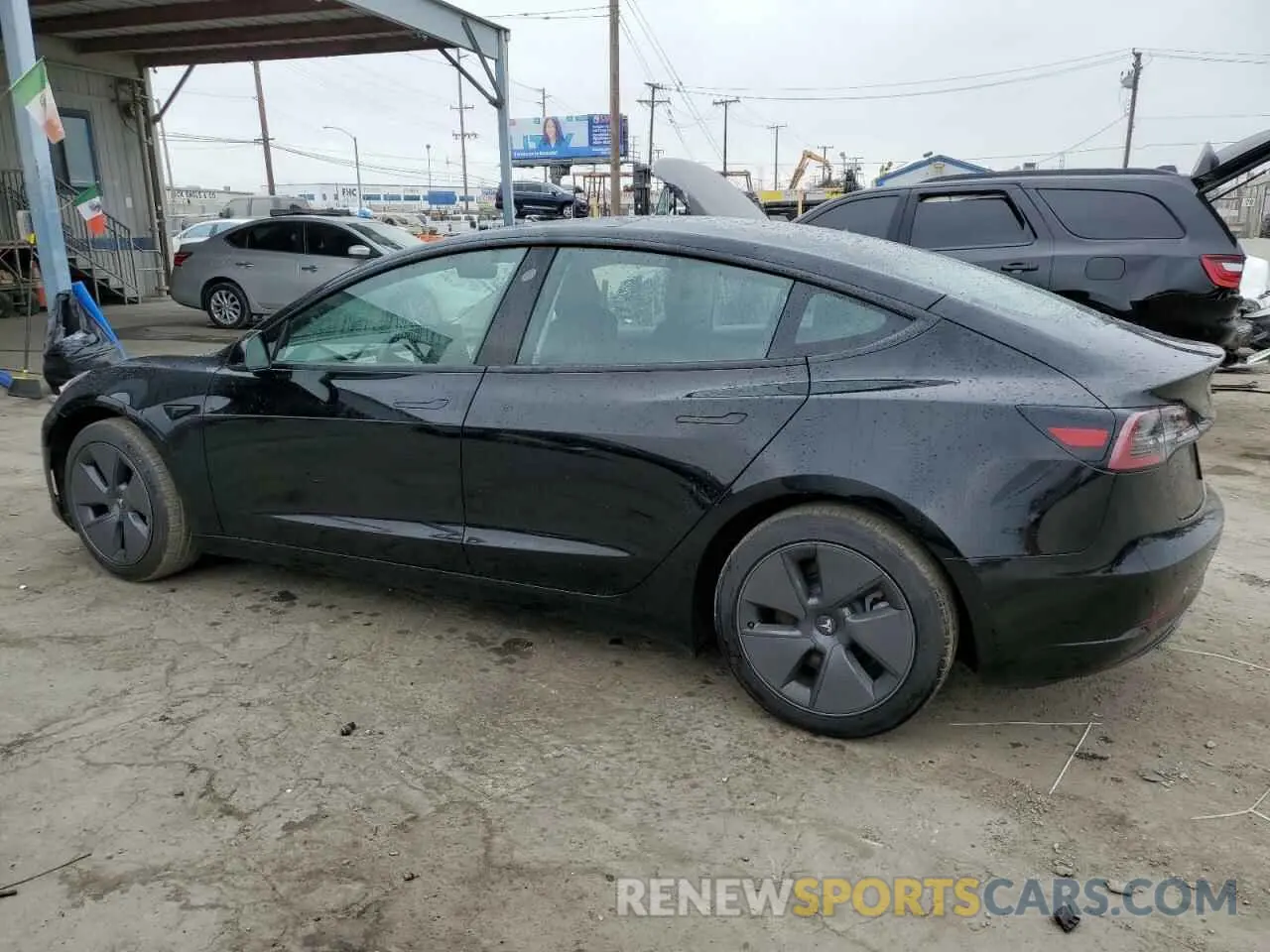 2 Photograph of a damaged car 5YJ3E1EA4PF436531 TESLA MODEL 3 2023