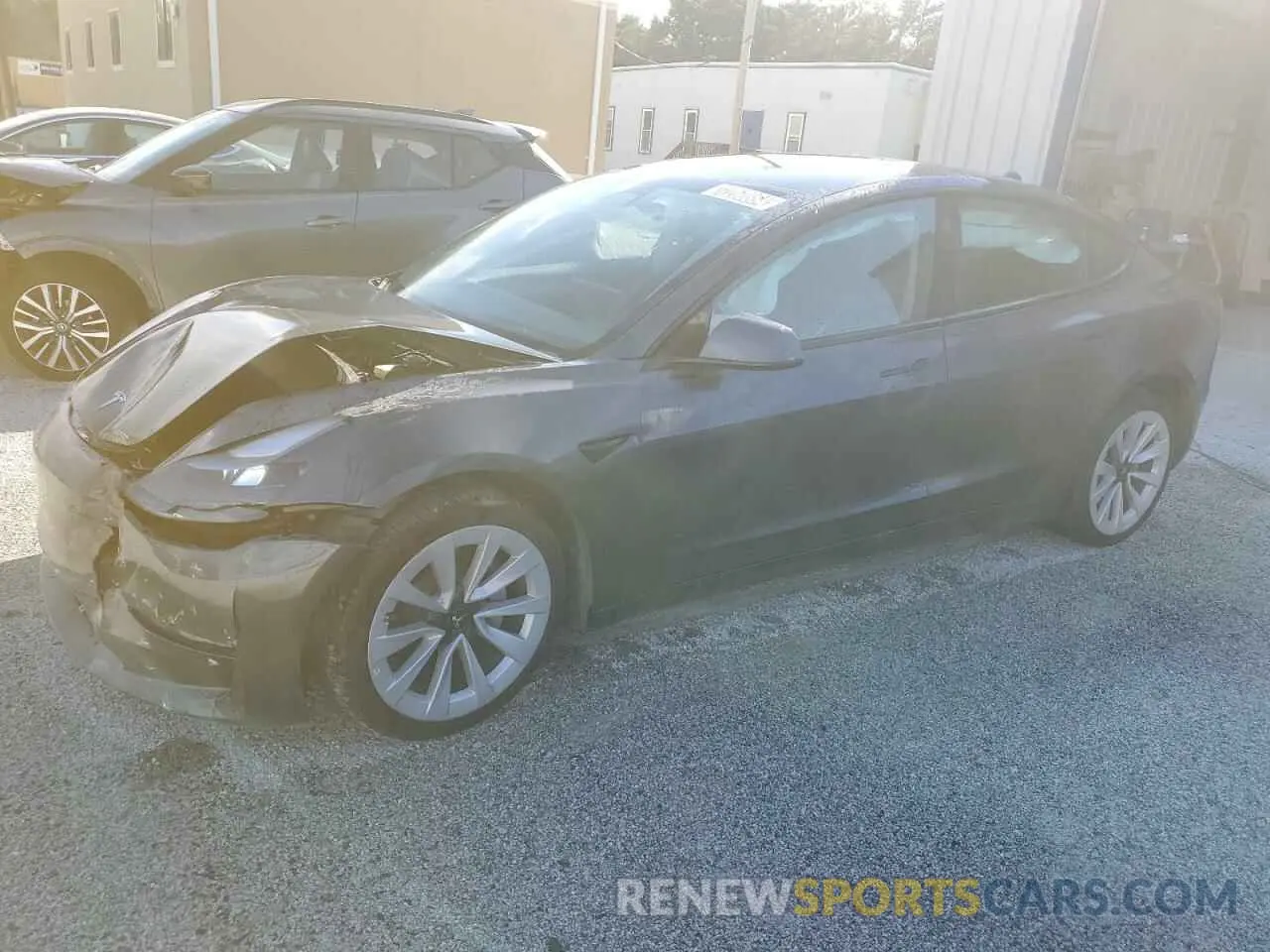 1 Фотография поврежденного автомобиля 5YJ3E1EA4PF437453 TESLA MODEL 3 2023