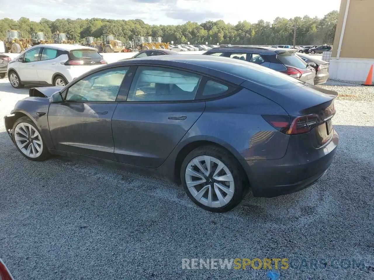 2 Фотография поврежденного автомобиля 5YJ3E1EA4PF437453 TESLA MODEL 3 2023