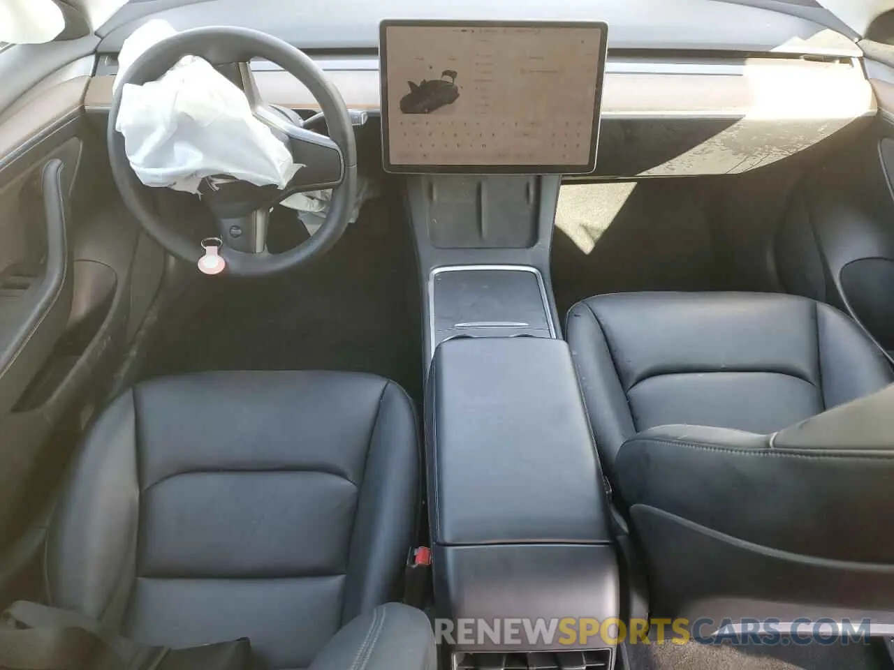 8 Фотография поврежденного автомобиля 5YJ3E1EA4PF437453 TESLA MODEL 3 2023