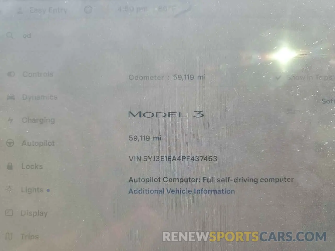 9 Фотография поврежденного автомобиля 5YJ3E1EA4PF437453 TESLA MODEL 3 2023