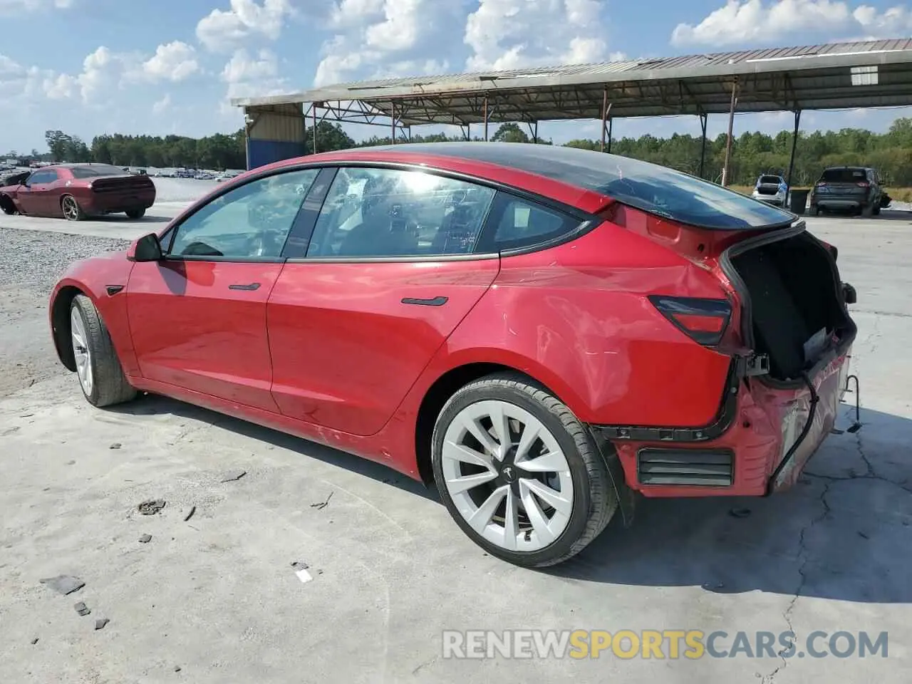 2 Фотография поврежденного автомобиля 5YJ3E1EA4PF439235 TESLA MODEL 3 2023