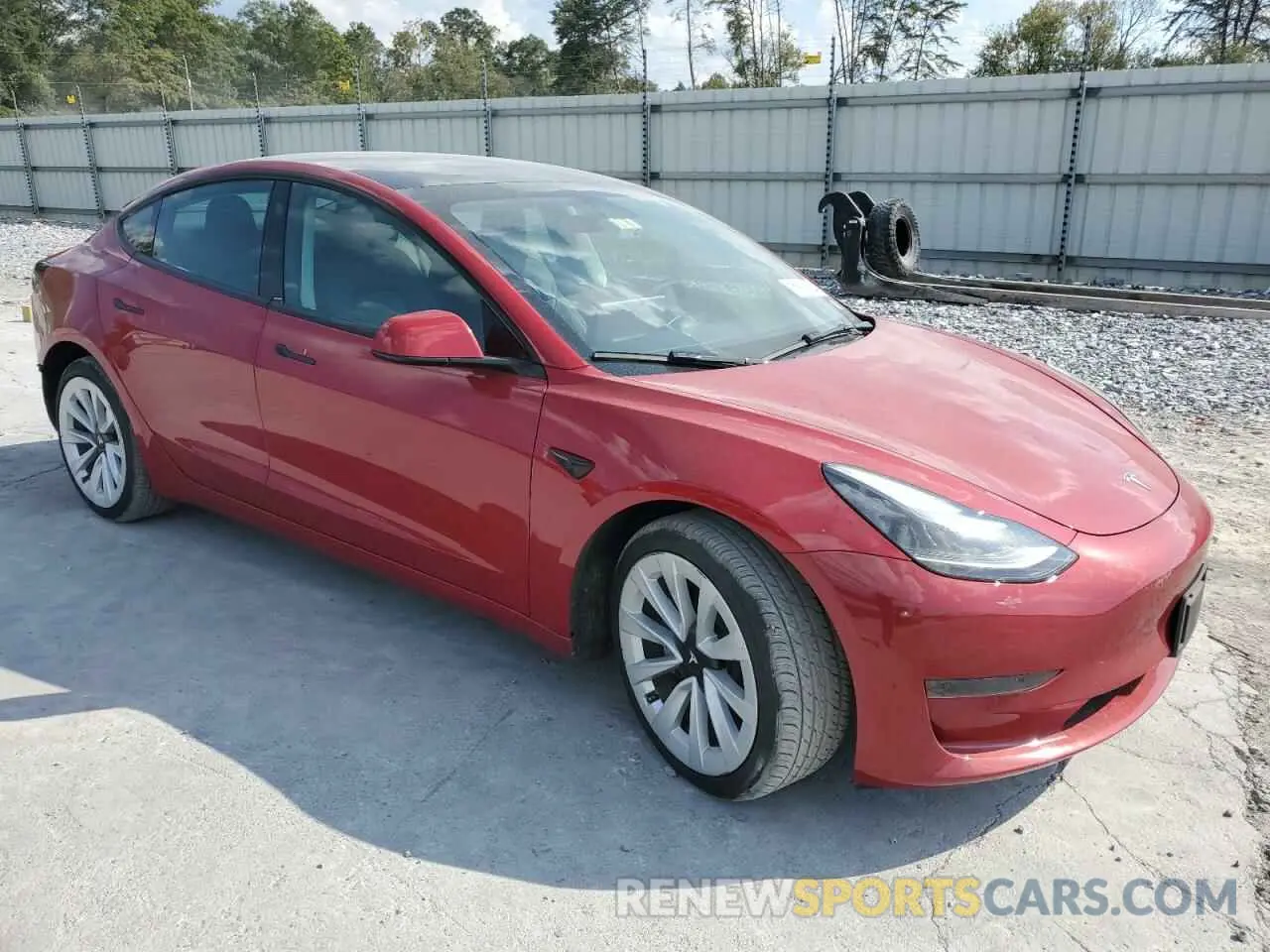 4 Фотография поврежденного автомобиля 5YJ3E1EA4PF439235 TESLA MODEL 3 2023