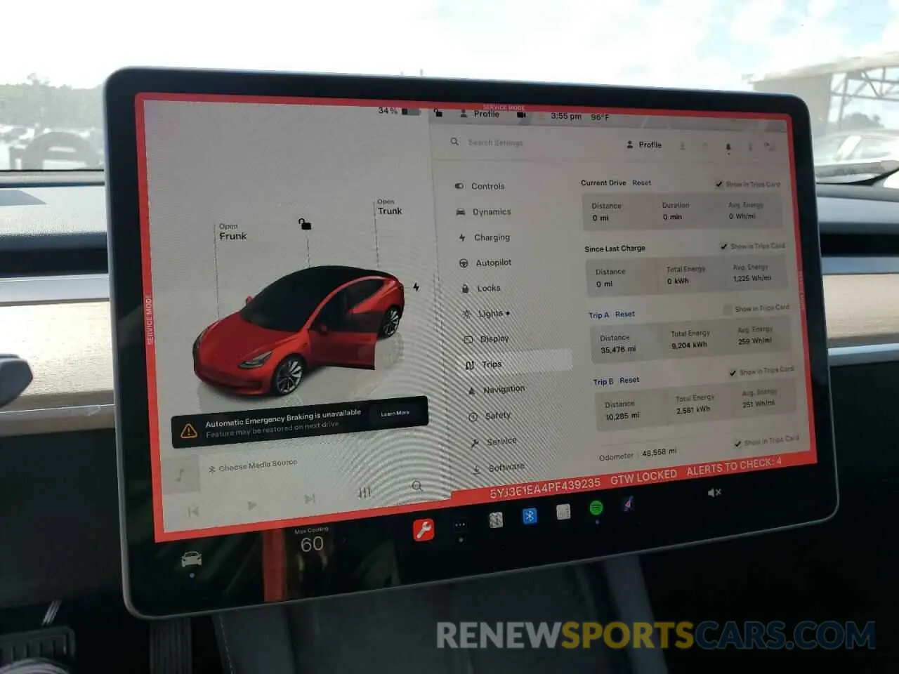 9 Фотография поврежденного автомобиля 5YJ3E1EA4PF439235 TESLA MODEL 3 2023