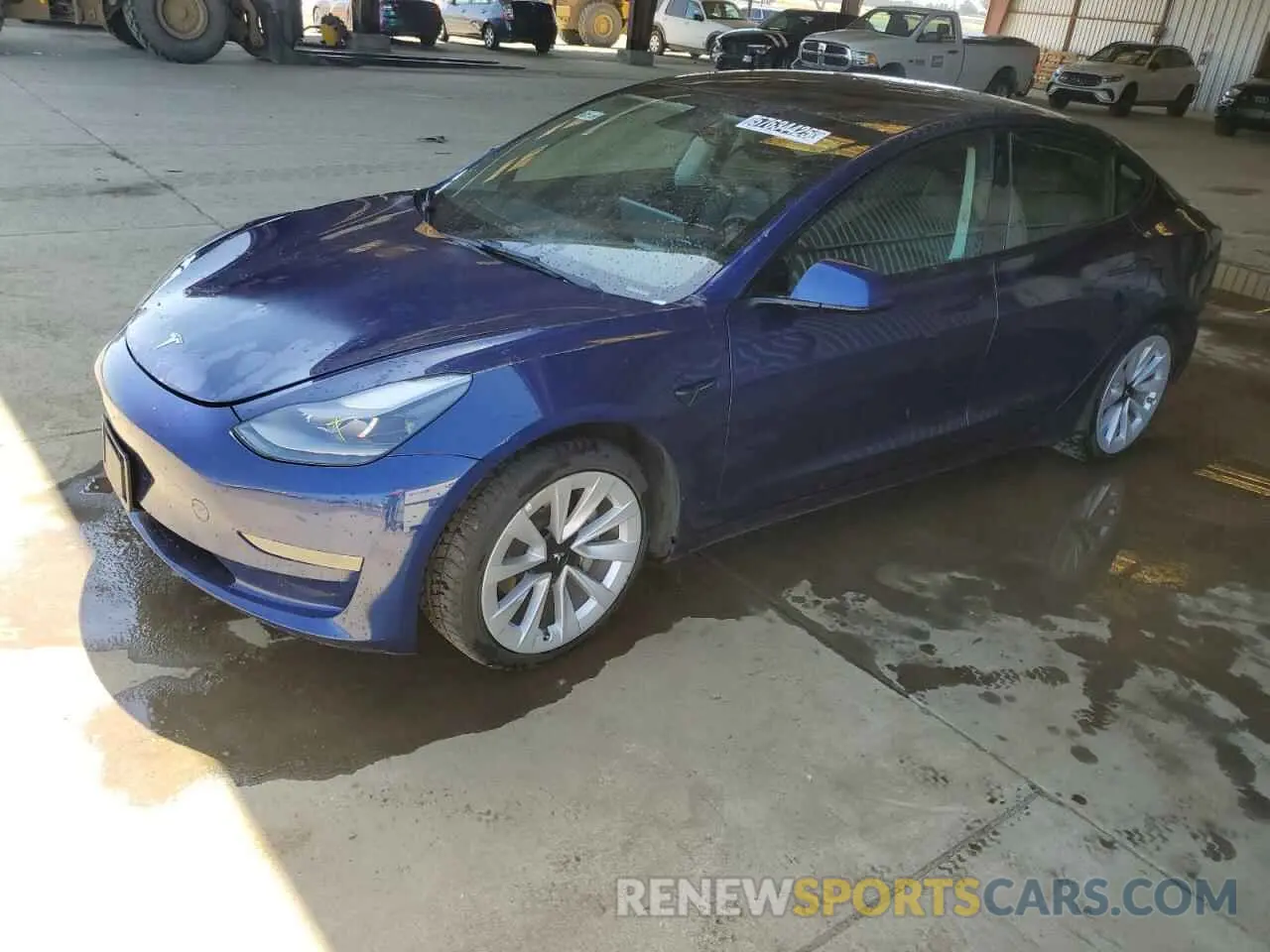 1 Фотография поврежденного автомобиля 5YJ3E1EA4PF449389 TESLA MODEL 3 2023
