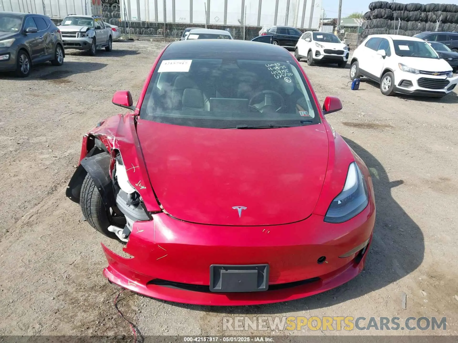 12 Photograph of a damaged car 5YJ3E1EA4PF454155 TESLA MODEL 3 2023