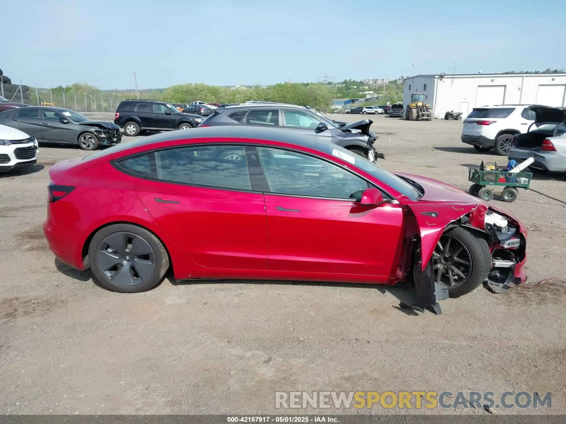 13 Photograph of a damaged car 5YJ3E1EA4PF454155 TESLA MODEL 3 2023