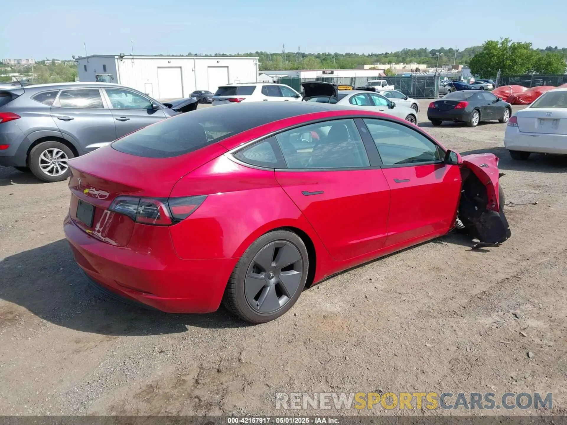 4 Photograph of a damaged car 5YJ3E1EA4PF454155 TESLA MODEL 3 2023