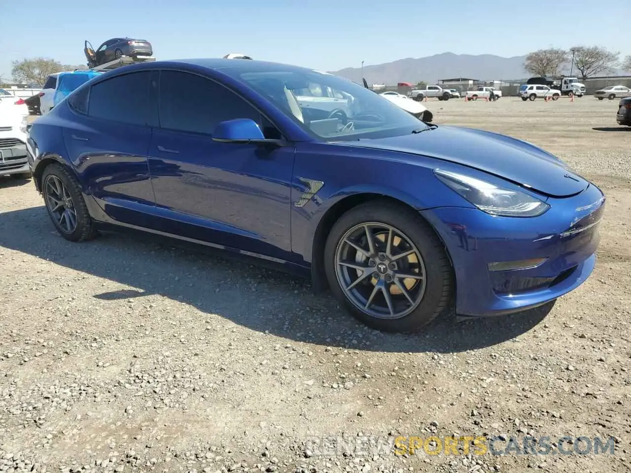 4 Фотография поврежденного автомобиля 5YJ3E1EA4PF457590 TESLA MODEL 3 2023