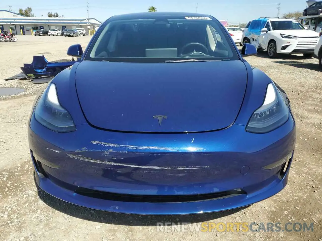 5 Фотография поврежденного автомобиля 5YJ3E1EA4PF457590 TESLA MODEL 3 2023