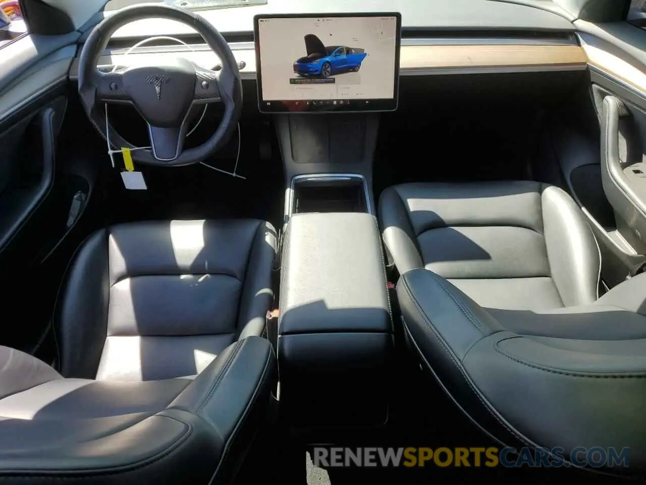 8 Фотография поврежденного автомобиля 5YJ3E1EA4PF457590 TESLA MODEL 3 2023