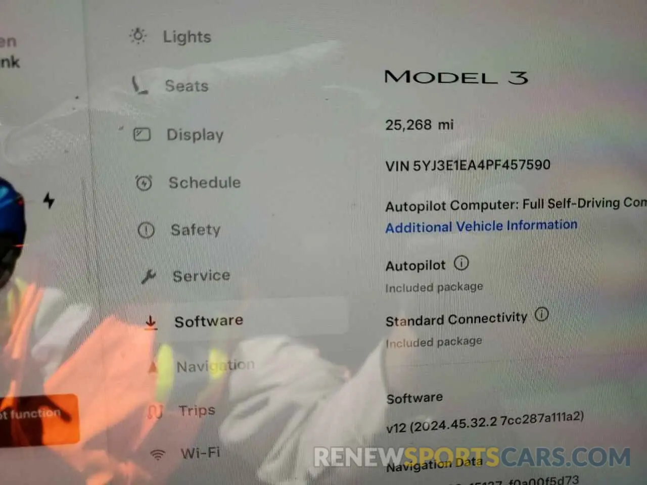 9 Фотография поврежденного автомобиля 5YJ3E1EA4PF457590 TESLA MODEL 3 2023