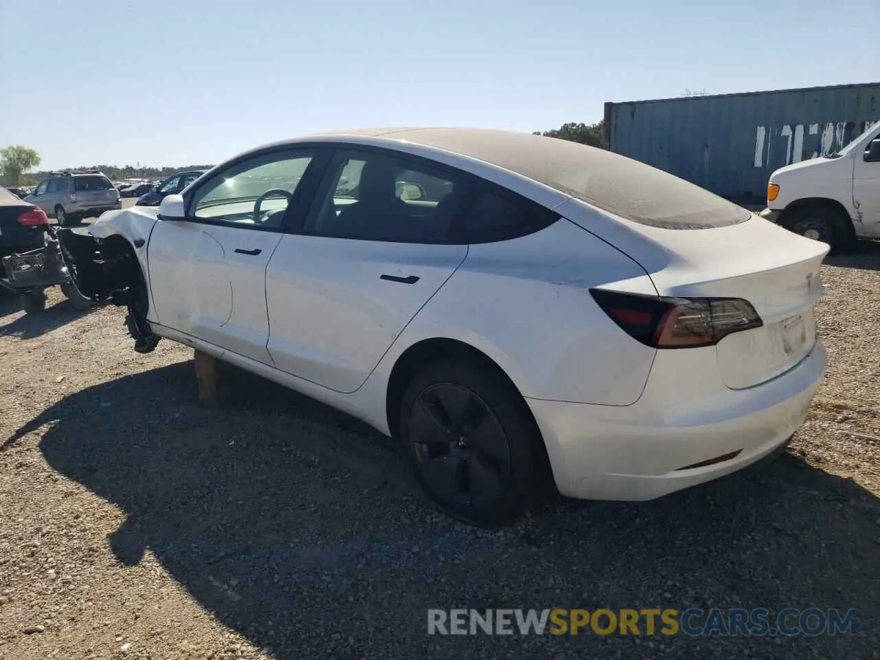 2 Фотография поврежденного автомобиля 5YJ3E1EA4PF458819 TESLA MODEL 3 2023
