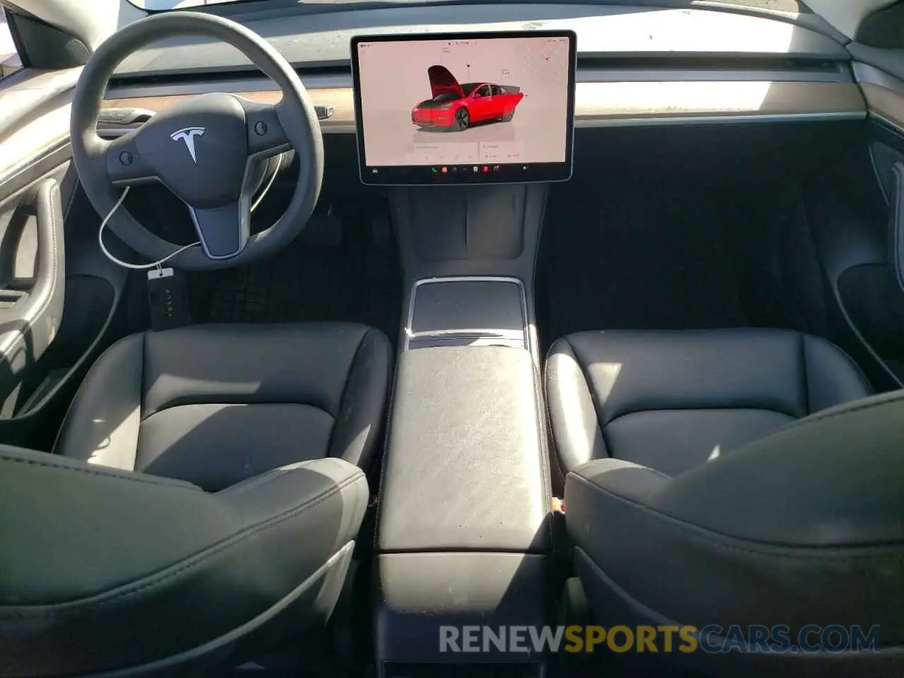 8 Фотография поврежденного автомобиля 5YJ3E1EA4PF458819 TESLA MODEL 3 2023