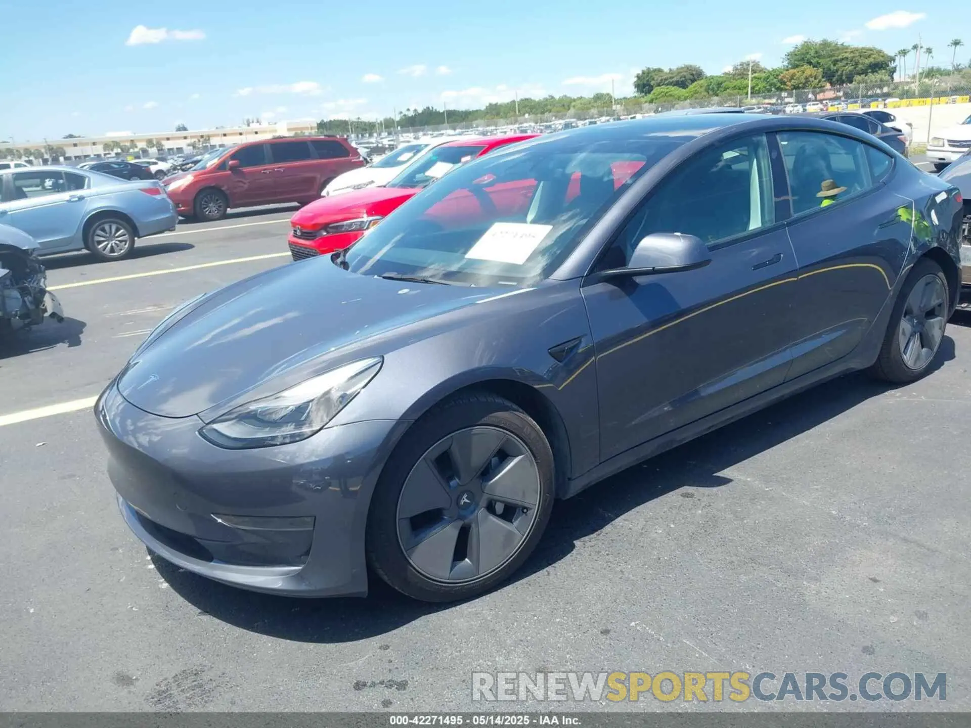 2 Фотография поврежденного автомобиля 5YJ3E1EA4PF461624 TESLA MODEL 3 2023