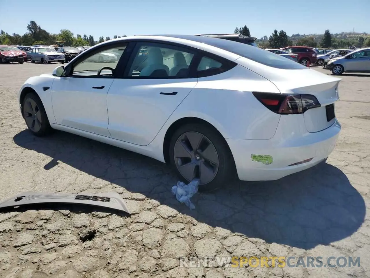 2 Photograph of a damaged car 5YJ3E1EA4PF464734 TESLA MODEL 3 2023