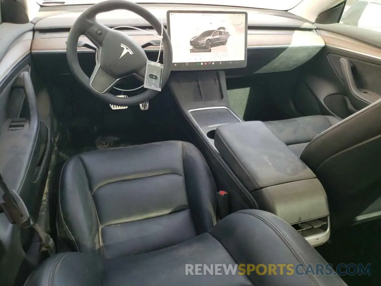 8 Photograph of a damaged car 5YJ3E1EA4PF473675 TESLA MODEL 3 2023