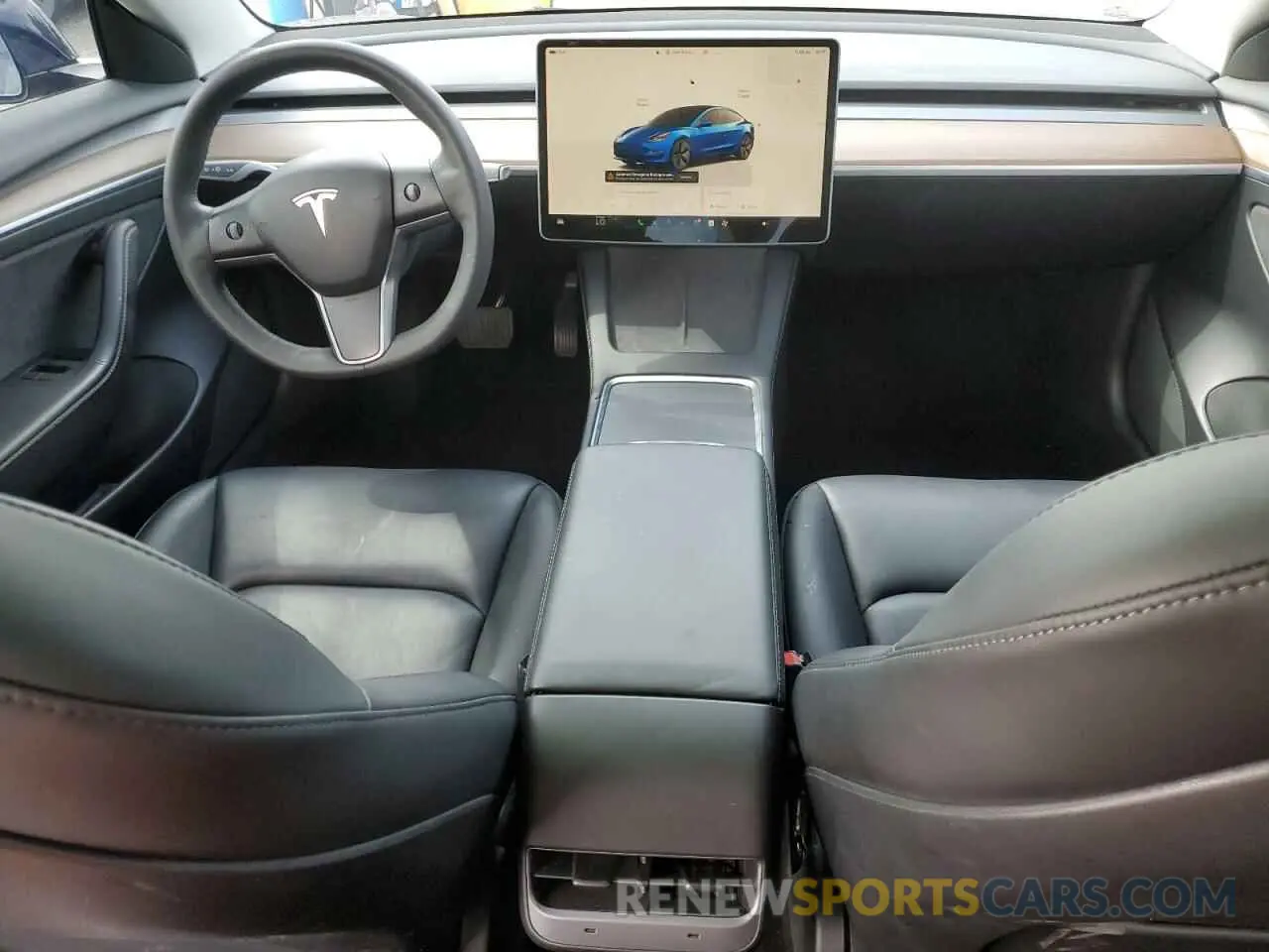 8 Photograph of a damaged car 5YJ3E1EA4PF496888 TESLA MODEL 3 2023
