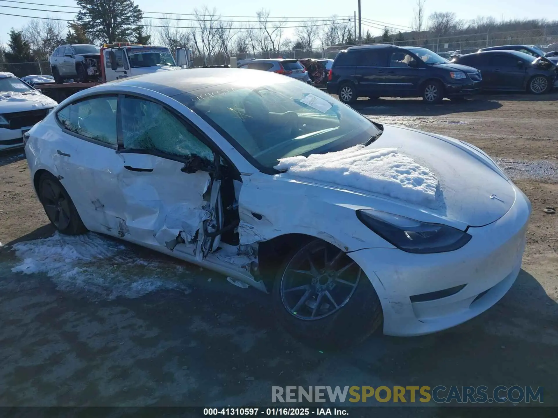 1 Фотография поврежденного автомобиля 5YJ3E1EA4PF505850 TESLA MODEL 3 2023