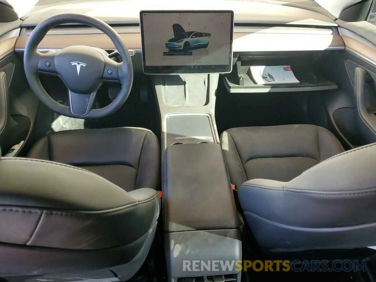 8 Photograph of a damaged car 5YJ3E1EA4PF510451 TESLA MODEL 3 2023