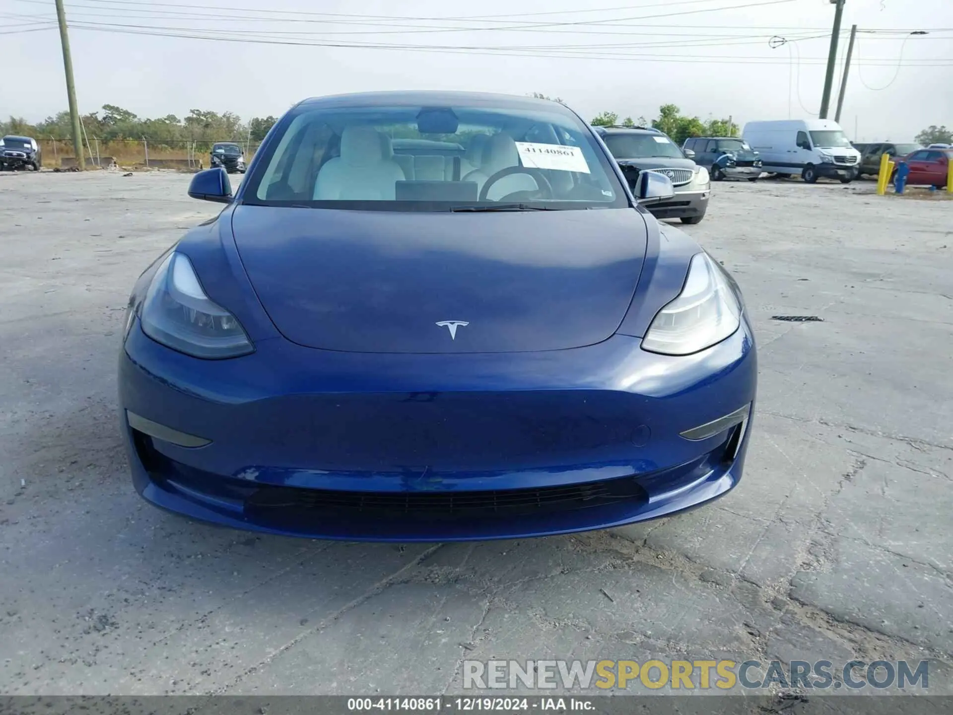 12 Photograph of a damaged car 5YJ3E1EA4PF513169 TESLA MODEL 3 2023