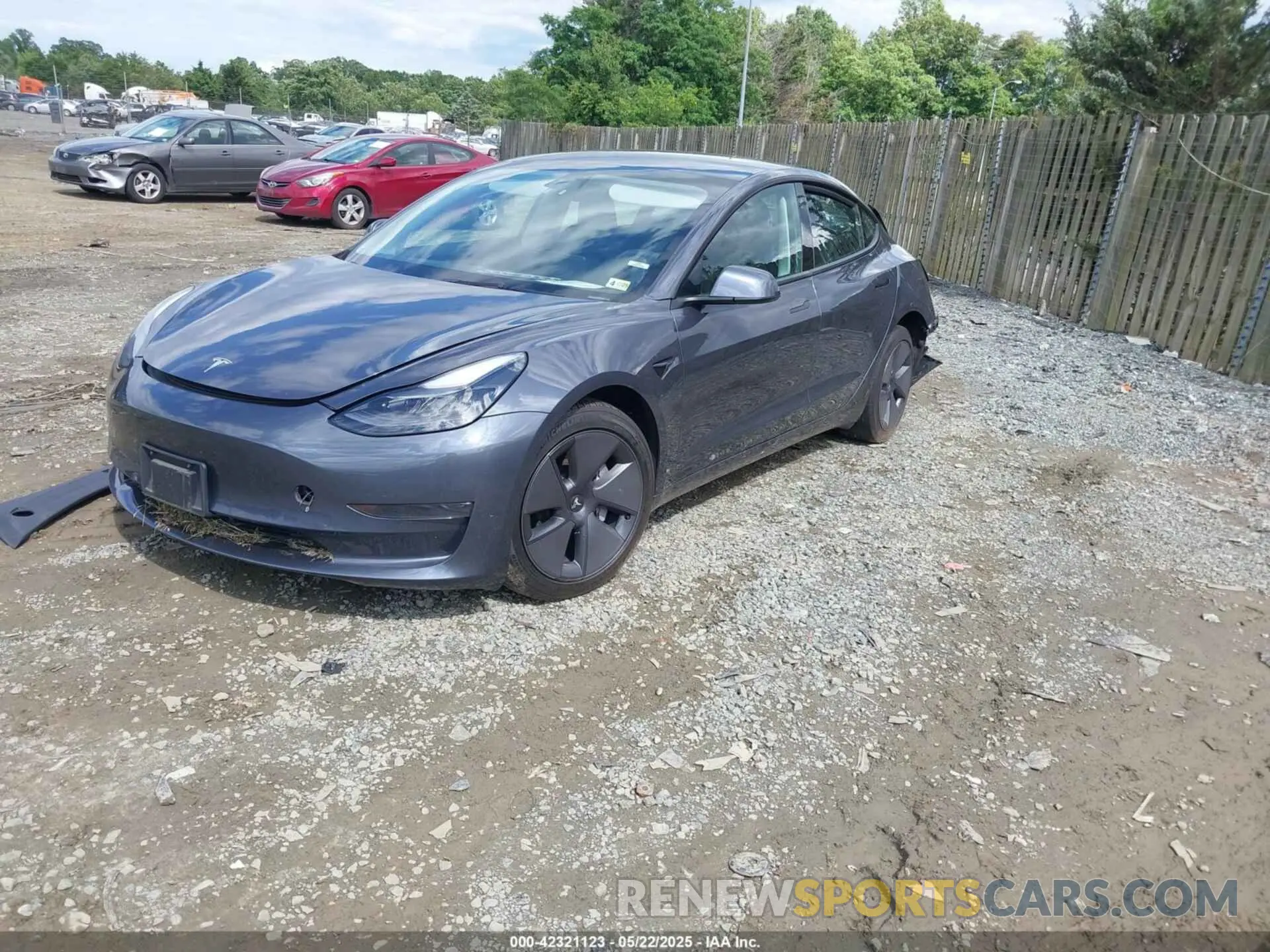 2 Фотография поврежденного автомобиля 5YJ3E1EA4PF515844 TESLA MODEL 3 2023