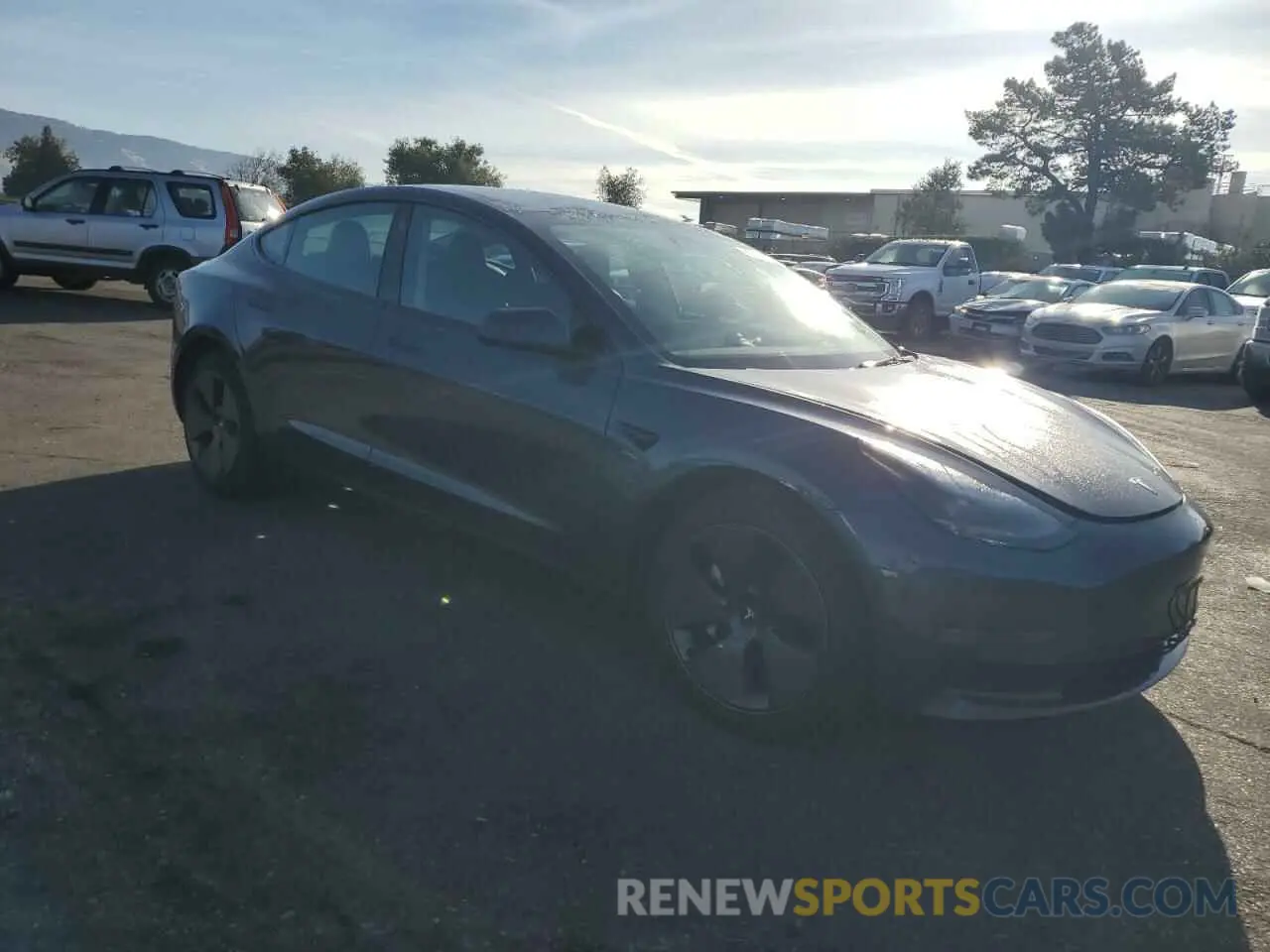4 Photograph of a damaged car 5YJ3E1EA4PF542025 TESLA MODEL 3 2023