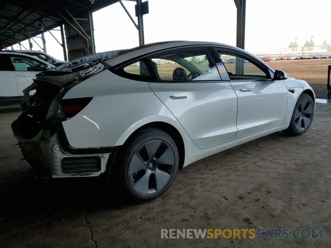 3 Photograph of a damaged car 5YJ3E1EA4PF556524 TESLA MODEL 3 2023