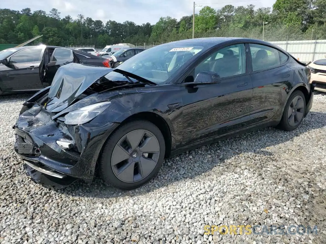 1 Photograph of a damaged car 5YJ3E1EA4PF559424 TESLA MODEL 3 2023