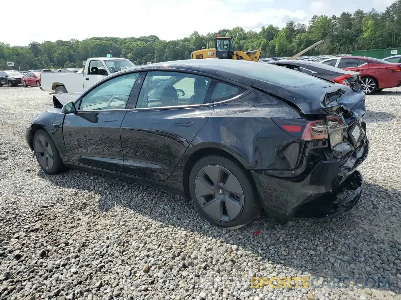 2 Photograph of a damaged car 5YJ3E1EA4PF559424 TESLA MODEL 3 2023