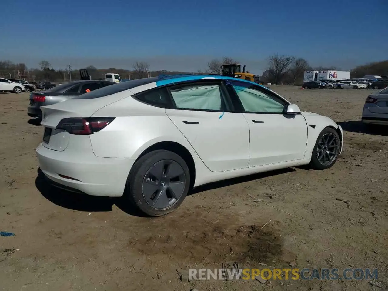 3 Photograph of a damaged car 5YJ3E1EA4PF566177 TESLA MODEL 3 2023