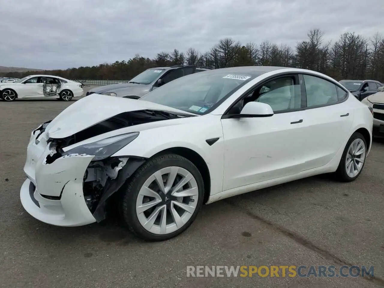 1 Фотография поврежденного автомобиля 5YJ3E1EA4PF569399 TESLA MODEL 3 2023