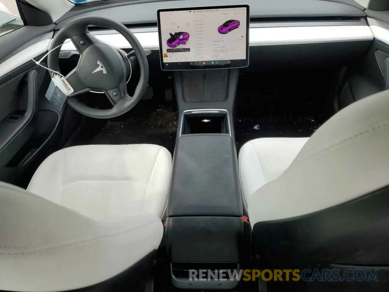 8 Фотография поврежденного автомобиля 5YJ3E1EA4PF569399 TESLA MODEL 3 2023
