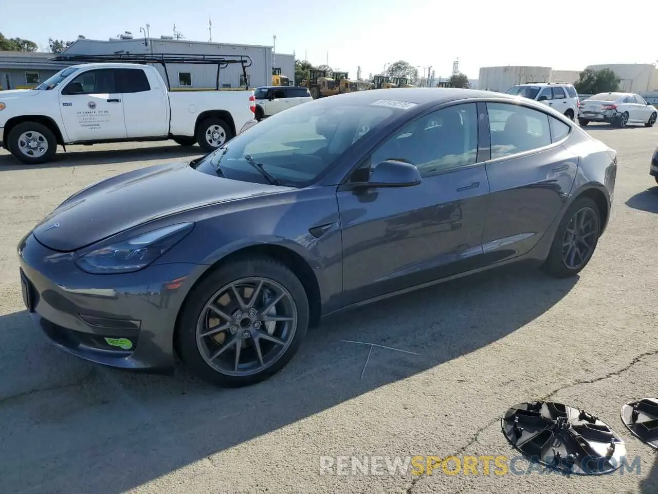1 Фотография поврежденного автомобиля 5YJ3E1EA4PF570942 TESLA MODEL 3 2023
