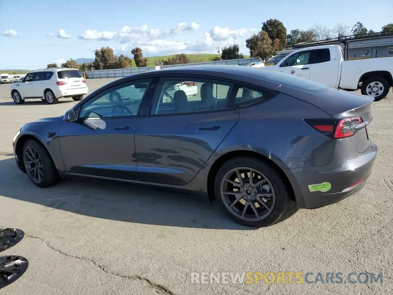 2 Фотография поврежденного автомобиля 5YJ3E1EA4PF570942 TESLA MODEL 3 2023