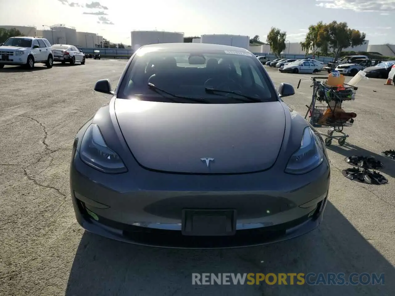 5 Фотография поврежденного автомобиля 5YJ3E1EA4PF570942 TESLA MODEL 3 2023